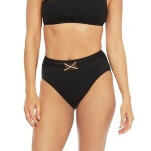 NWOT LA BLANCA Mesh-Merizing High Waist Bottom